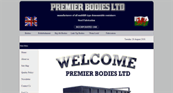 Desktop Screenshot of premier-bodies.co.uk